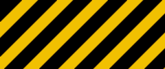 Черно-желтая штриховка